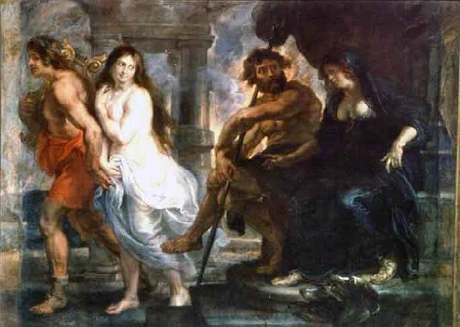 Peter Paul Rubens Orpheus and Eurydice France oil painting art